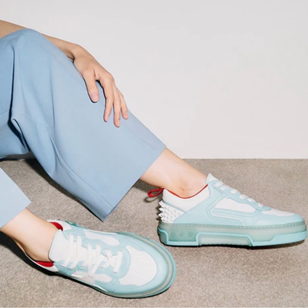 CHRISTIAN LOUBOUTIN ASTROLOUBI MINERAL BLUE - women’s